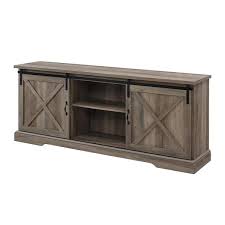 Welwick Designs 70 In Grey Wash Wood