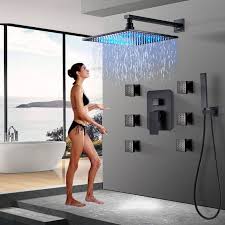 Rain Shower Head With 6 Jets And