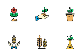 2 540 Farming And Gardening Icon Packs
