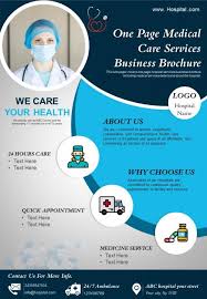 One Page Medical Care Services Business