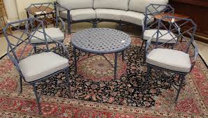 Lot Brown Jordan Outdoor Coffee Table