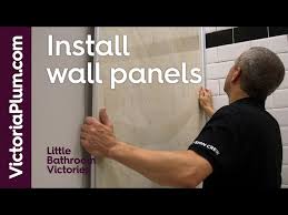 How To Fit Shower Wall Panels Fitting