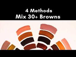 How To Make Brown Colour Top 4