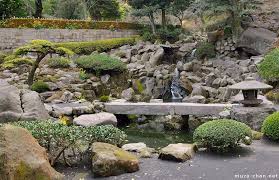 Japanese Gardens Waterfalls