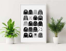 David Rose Sweater Collection Poster