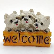 Polyresin Welcome Statue For