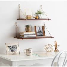 Gold Decorative Wall Shelf