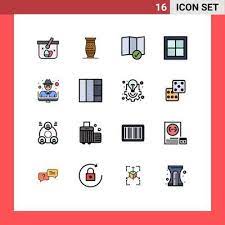 Indian Room Vector Art Icons And
