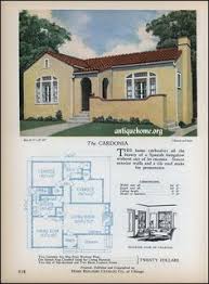 Vintage House Plans Spanish Style Homes