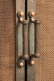 Fireplace Door Handle Options