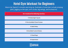 Hotel Gym Workout From A Personal