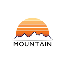 Mountain Icon Logo Template Vector