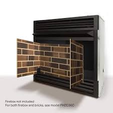 Pleasant Hearth Firebrick Panel Set For