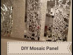 Diy Mirrored Mosaic Wall Art Diy Wall
