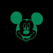 5 Mickey Mouse Vinyl Decal Sticker Car