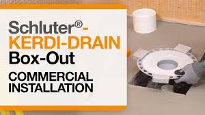 Schluter Kerdi Drain Installation