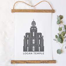 Logan Utah Temple Lds Printable Icon