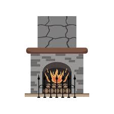 100 000 Fire Place Chimney Vector