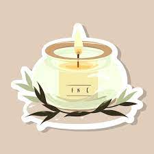 Premium Vector Vector Aroma Candle In