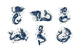 Mermaid Vector Art Icons And Graphics