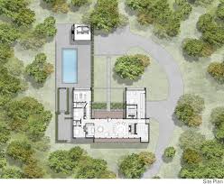 Modern Two Story U Shaped House