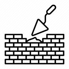 Brick Wall Cement Trowel Concrete