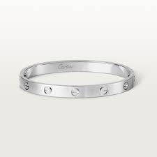 Love Bracelet White Gold Cartier