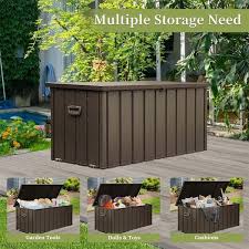 150 Gal Steel Deck Box Outdoor