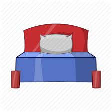 Bed Bedroom Cartoon Isolated Object