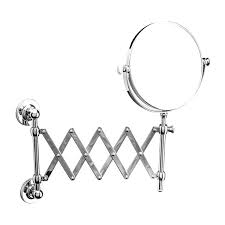 Extending Wall Mounted Shaving Mirror