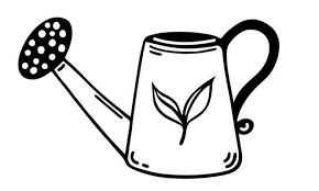 Watering Can Vector Icon Can With