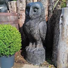 Large Owl Garden Sculpture
