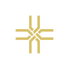 U Four Direction Logo Simple Icon Logo