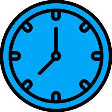 Wall Clock Generic Outline Color Icon