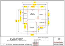 26x26 Feet Indian Typical House Design