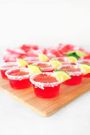 Strawberry Margarita Vegan Jello Shots