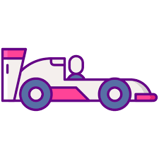Formula One Flaticons Lineal Color Icon