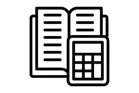 Tax Calculator Icon Outline Style