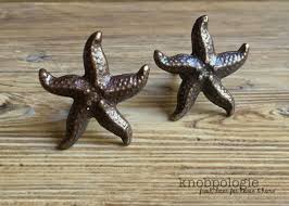 Large Antique Bronze Beach Starfish
