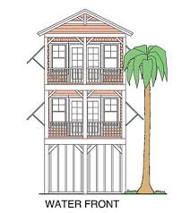 Beach Girl Coastal House Plans From