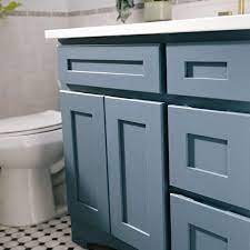 How To Paint A Bathroom Vanity