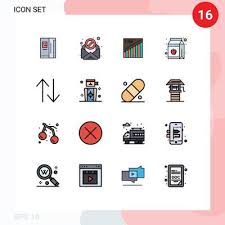 Universal Icon Symbols Group Of 16