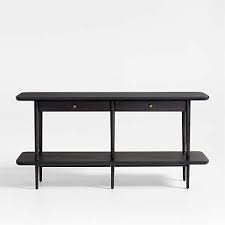 Mickell Storage Console Table Crate