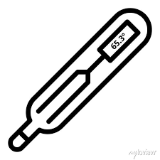 Thermometer Icon Outline