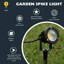 Led Garden Spike Light For Outdoor