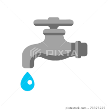 Water Faucet Water Area Color Icon