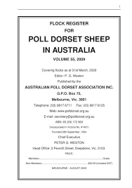 Australian Poll Dorset Association