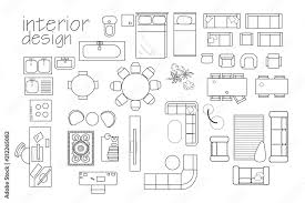Interior Design Floor Plan Symbols Top