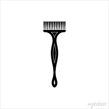 Hair Coloring Brush Icon Hair Color