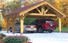 nb 53 heavy timber carport 24 x 24